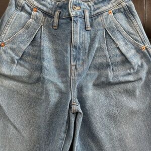 Madewell The Perfect Vintage Wide Leg Crop Jeans